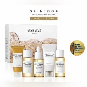 Madagascar Centella Travel Kit - Gold & White Moisturizer Set